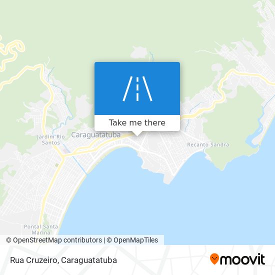 Mapa Rua Cruzeiro