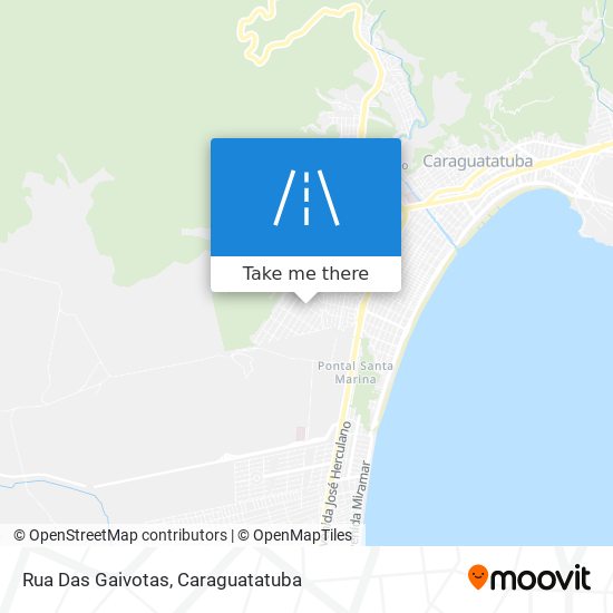 Rua Das Gaivotas map