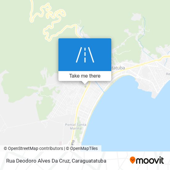 Mapa Rua Deodoro Alves Da Cruz