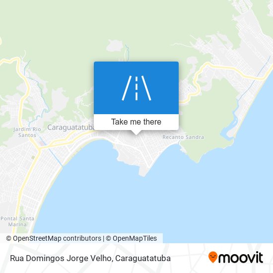 Mapa Rua Domingos Jorge Velho