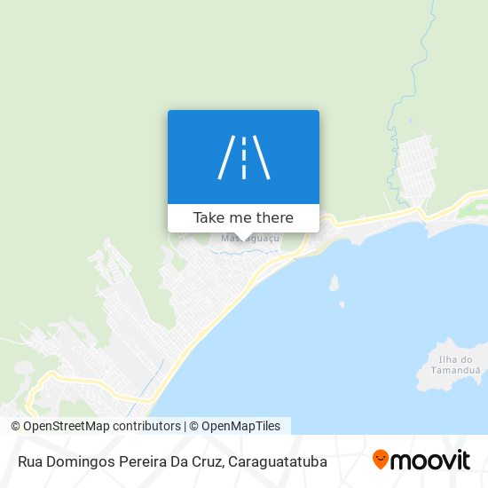 Mapa Rua Domingos Pereira Da Cruz