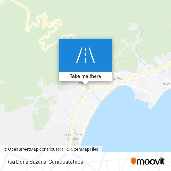 Mapa Rua Dona Suzana