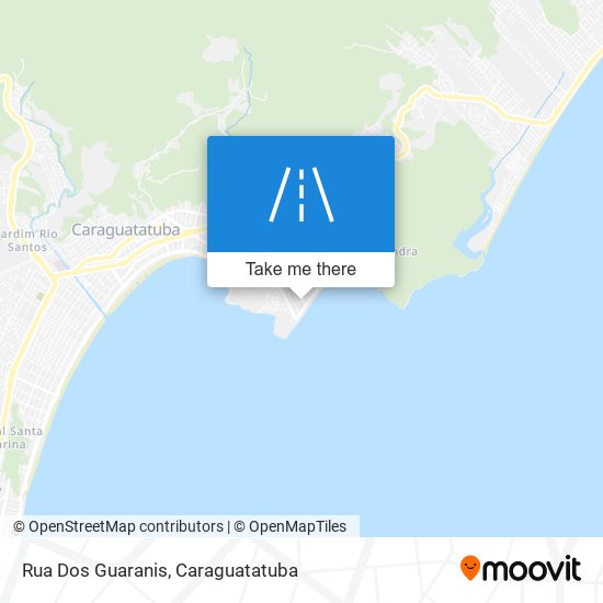 Mapa Rua Dos Guaranis