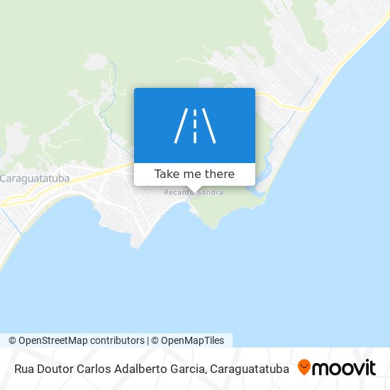 Rua Doutor Carlos Adalberto Garcia map