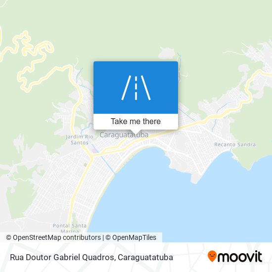 Mapa Rua Doutor Gabriel Quadros