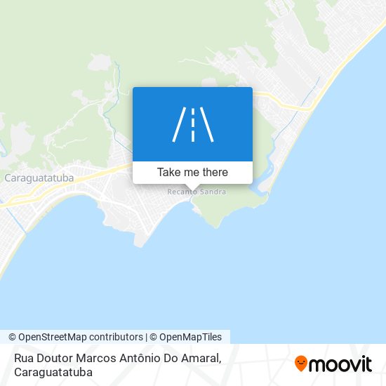 Mapa Rua Doutor Marcos Antônio Do Amaral