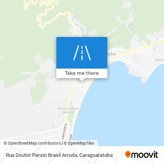 Rua Doutor Persio Brasil Arruda map