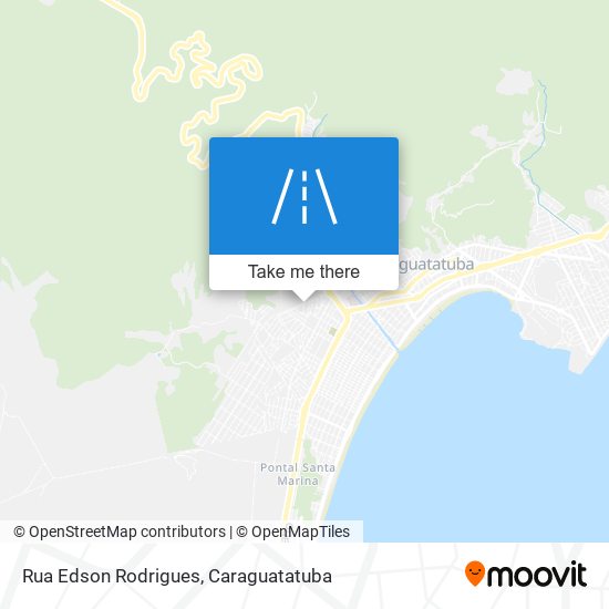 Mapa Rua Edson Rodrigues