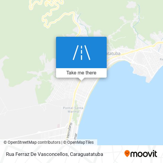 Mapa Rua Ferraz De Vasconcellos