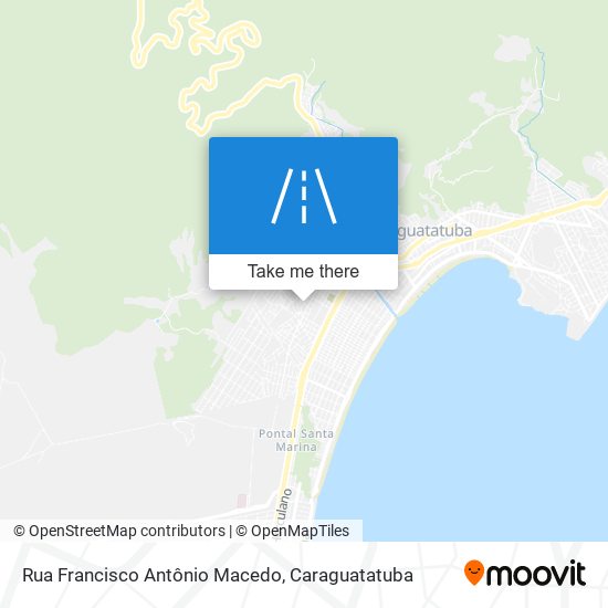 Rua Francisco Antônio Macedo map