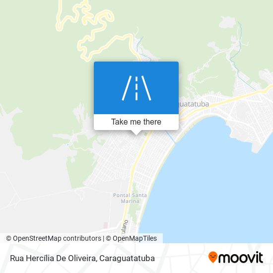 Mapa Rua Hercília De Oliveira