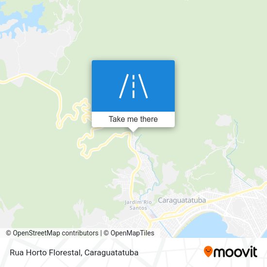 Rua Horto Florestal map
