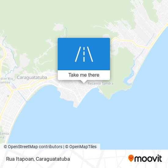 Mapa Rua Itapoan