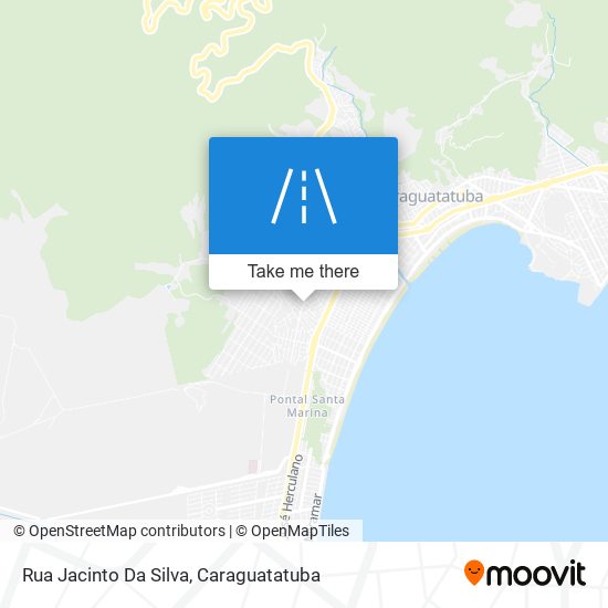 Rua Jacinto Da Silva map