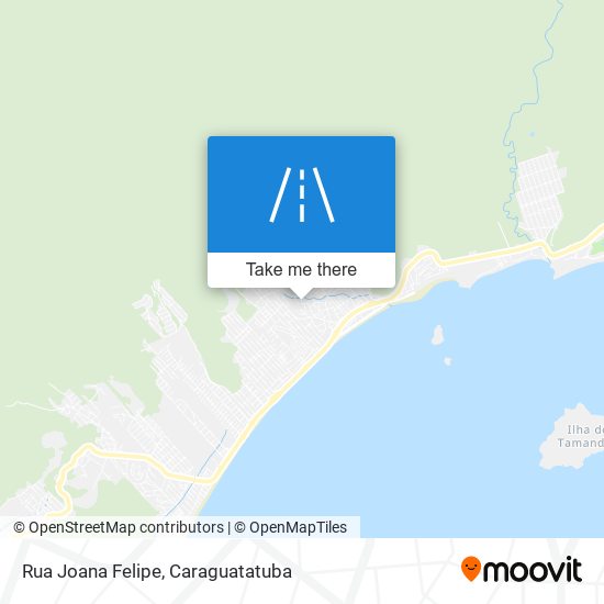 Mapa Rua Joana Felipe