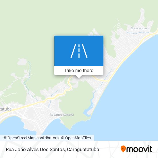 Mapa Rua João Alves Dos Santos