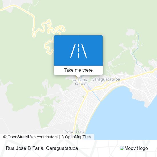 Rua José B Faria map