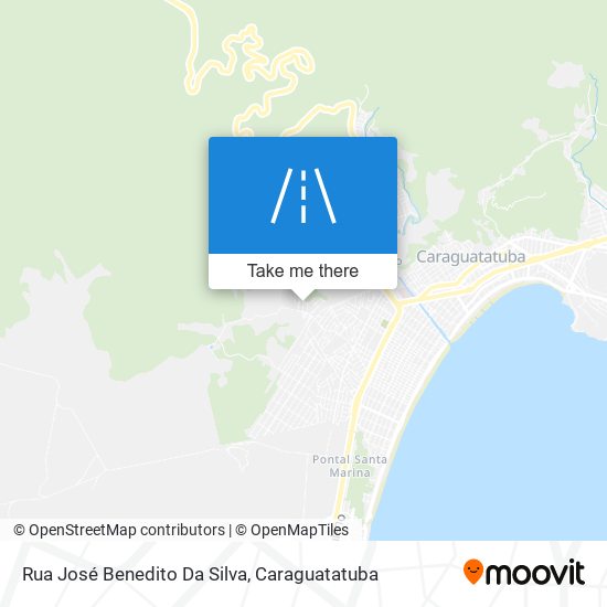 Rua José Benedito Da Silva map