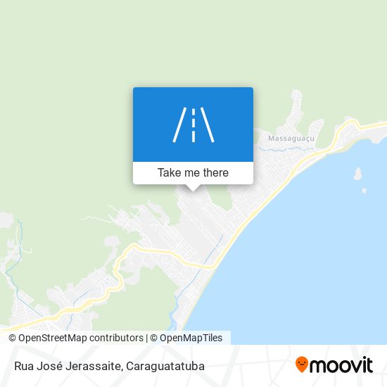 Mapa Rua José Jerassaite