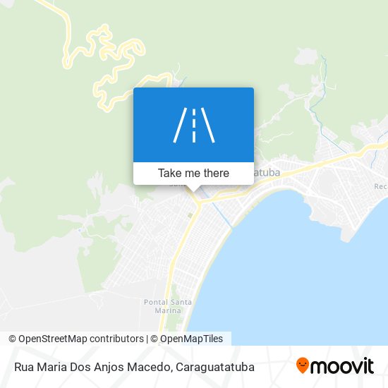 Mapa Rua Maria Dos Anjos Macedo