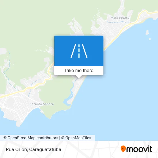 Rua Orion map
