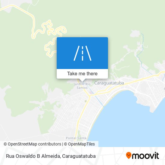 Rua Oswaldo B Almeida map