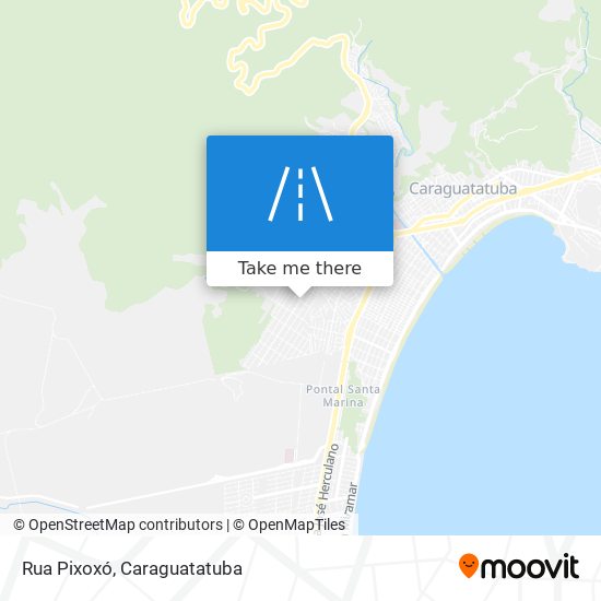 Mapa Rua Pixoxó