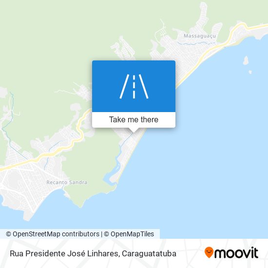 Mapa Rua Presidente José Linhares