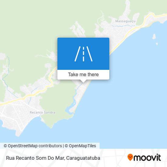 Rua Recanto Som Do Mar map