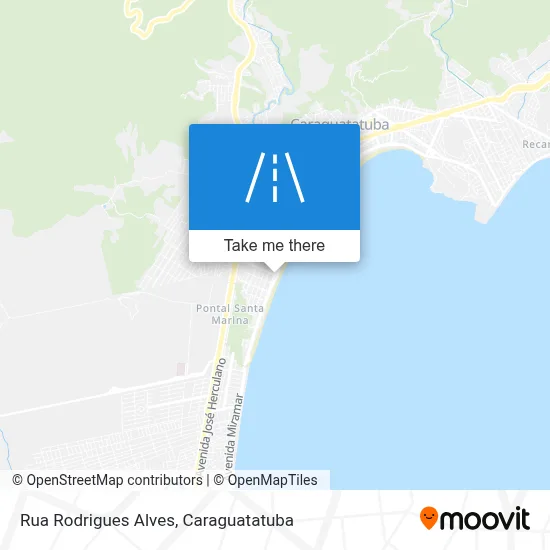 Rua Rodrigues Alves map