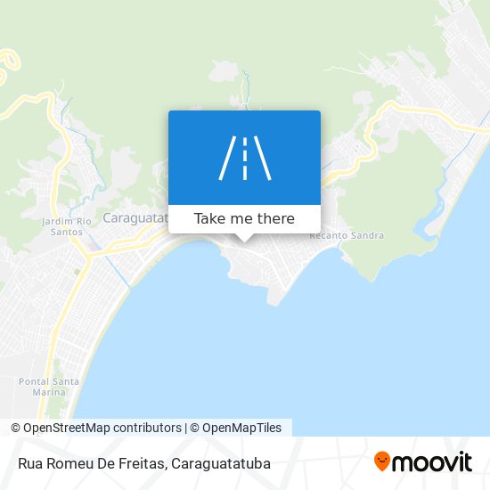 Mapa Rua Romeu De Freitas