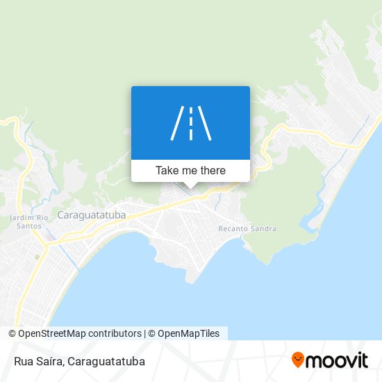 Mapa Rua Saíra