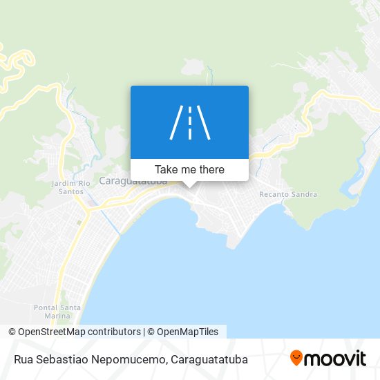 Mapa Rua Sebastiao Nepomucemo