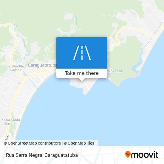 Rua Serra Negra map