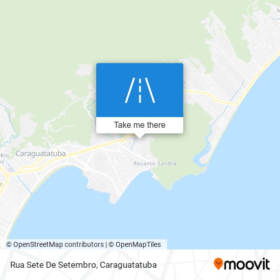 Mapa Rua Sete De Setembro