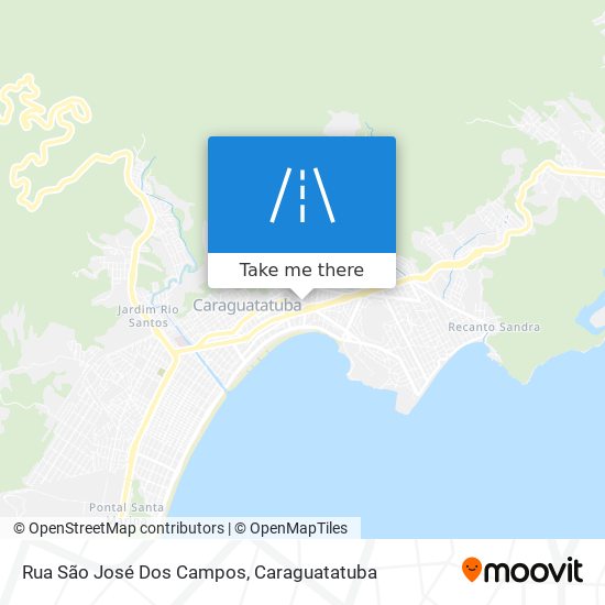 Mapa Rua São José Dos Campos