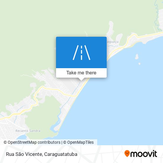 Rua São Vicente map