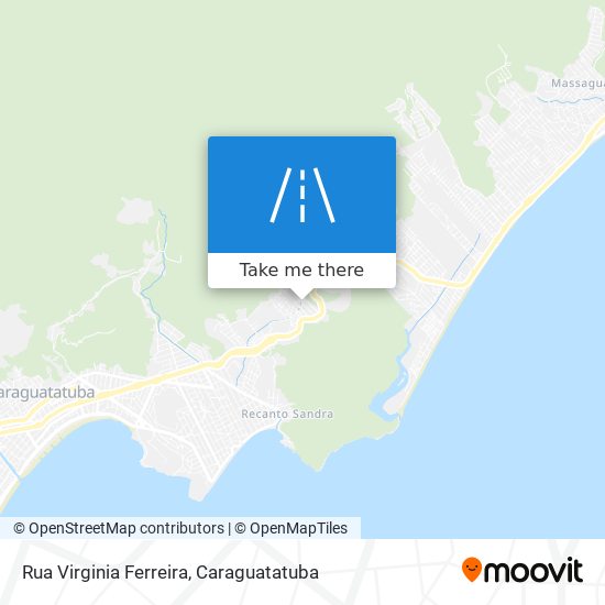 Mapa Rua Virginia Ferreira