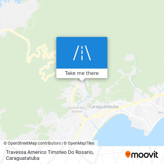 Mapa Travessa Americo Timoteo Do Rosario