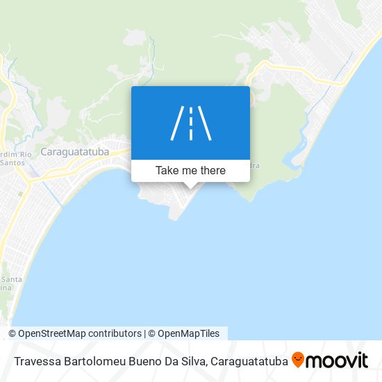 Mapa Travessa Bartolomeu Bueno Da Silva