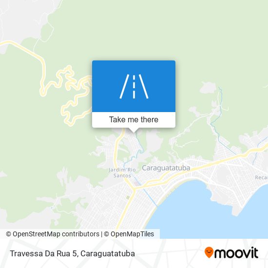 Mapa Travessa Da Rua 5