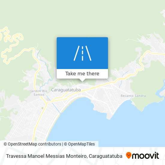 Mapa Travessa Manoel Messias Monteiro