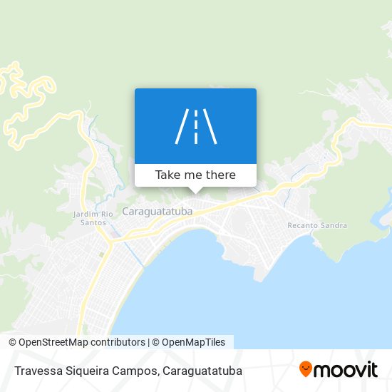 Mapa Travessa Siqueira Campos