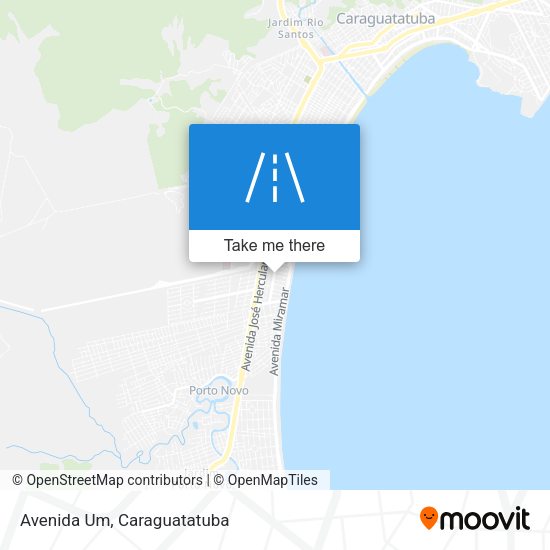 Avenida Um map