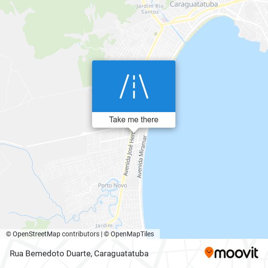 Mapa Rua Bemedoto Duarte