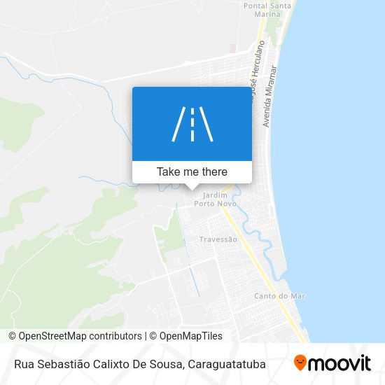 Rua Sebastião Calixto De Sousa map