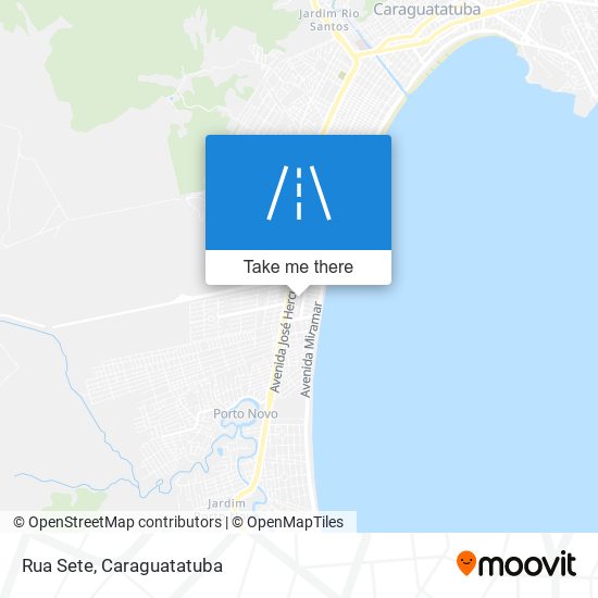 Rua Sete map