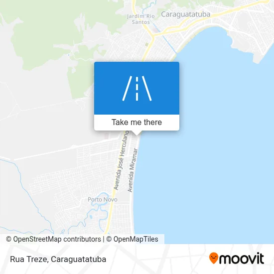 Rua Treze map