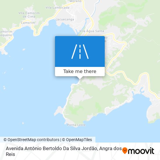 Mapa Avenida Antônio Bertoldo Da Silva Jordão