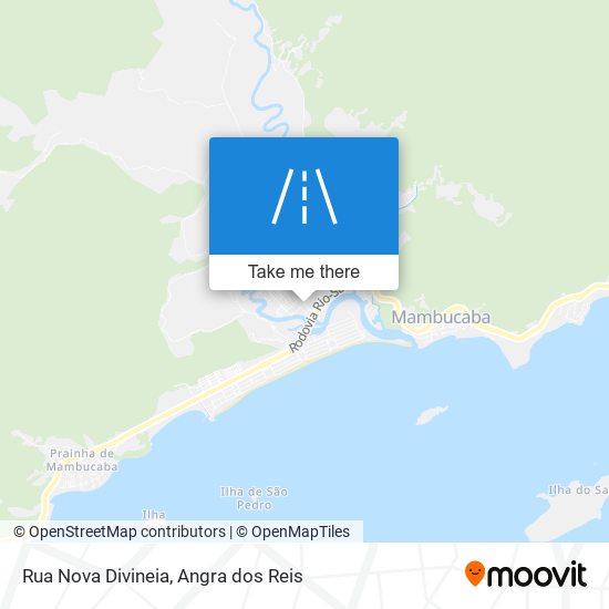 Rua Nova Divineia map